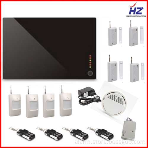 outdoor strobe siren with gsm home burglar security alarm system